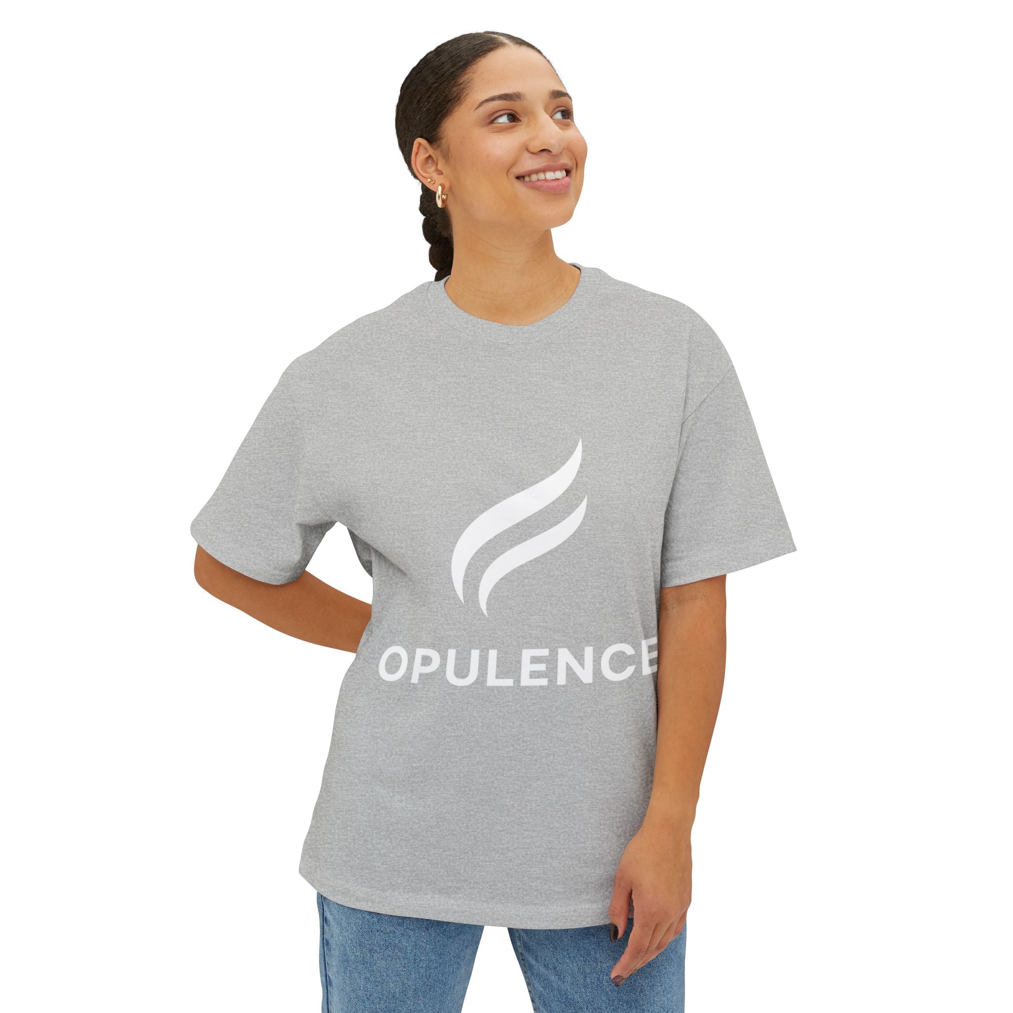 Opulence Unisex Oversized Boxy Tee - Chic Streetwear for Everyday Comfort, Casual Style, Gifts for Friends, Stylish Lounge Wear, [...]
