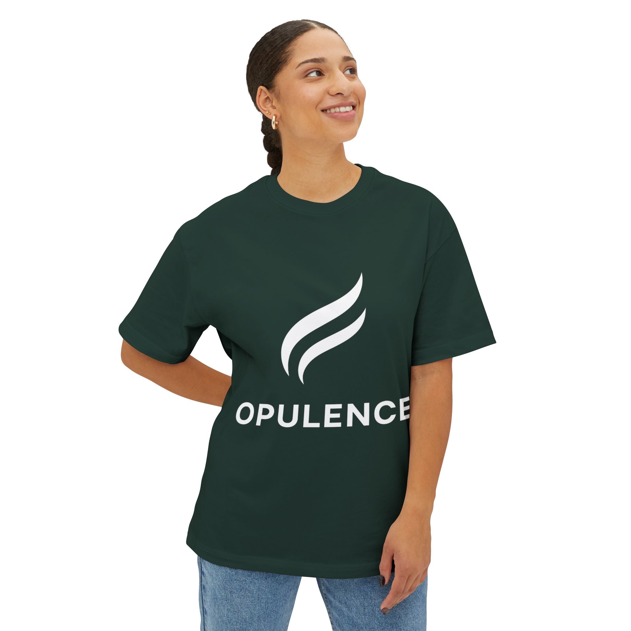 Opulence Unisex Oversized Boxy Tee - Chic Streetwear for Everyday Comfort, Casual Style, Gifts for Friends, Stylish Lounge Wear, [...]