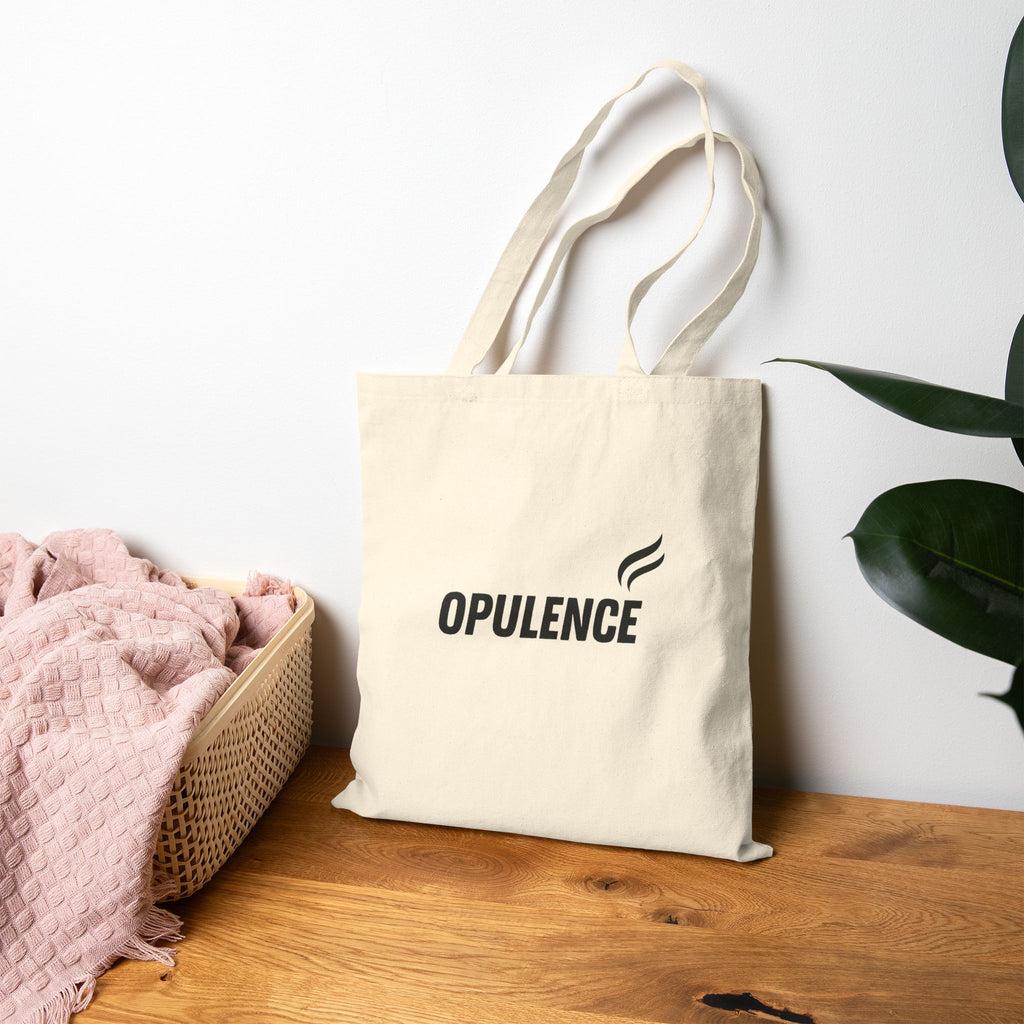 Chic Cotton Canvas Tote Bag for Everyday Use, Stylish Reusable Grocery Bag, Travel Tote, Eco-Friendly Gift, Opulence Design