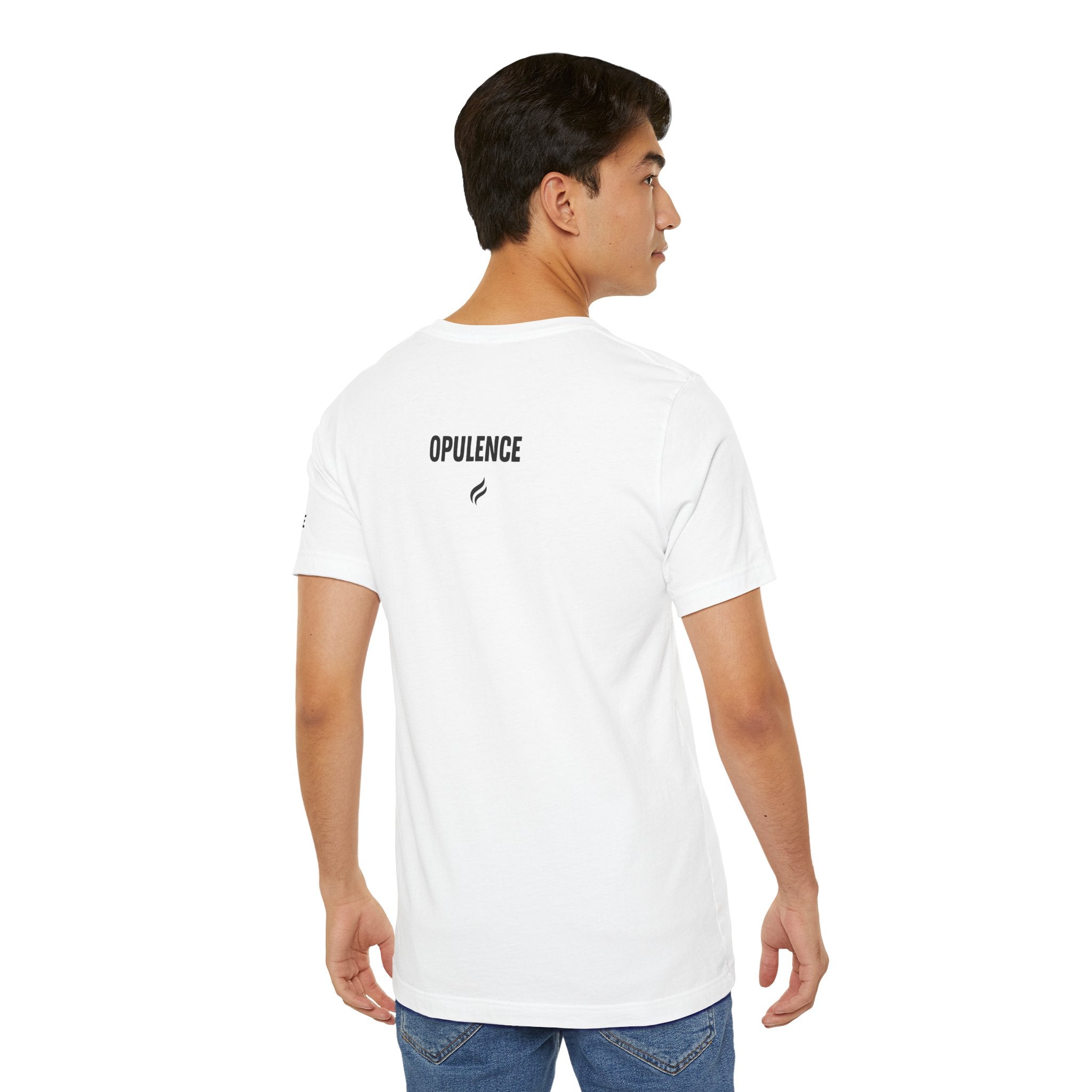 Minimalist Opulence Tee for Everyday Comfort, Unisex Jersey Shirt, Casual Wear, Gift for Friends, Stylish Graphic Tee