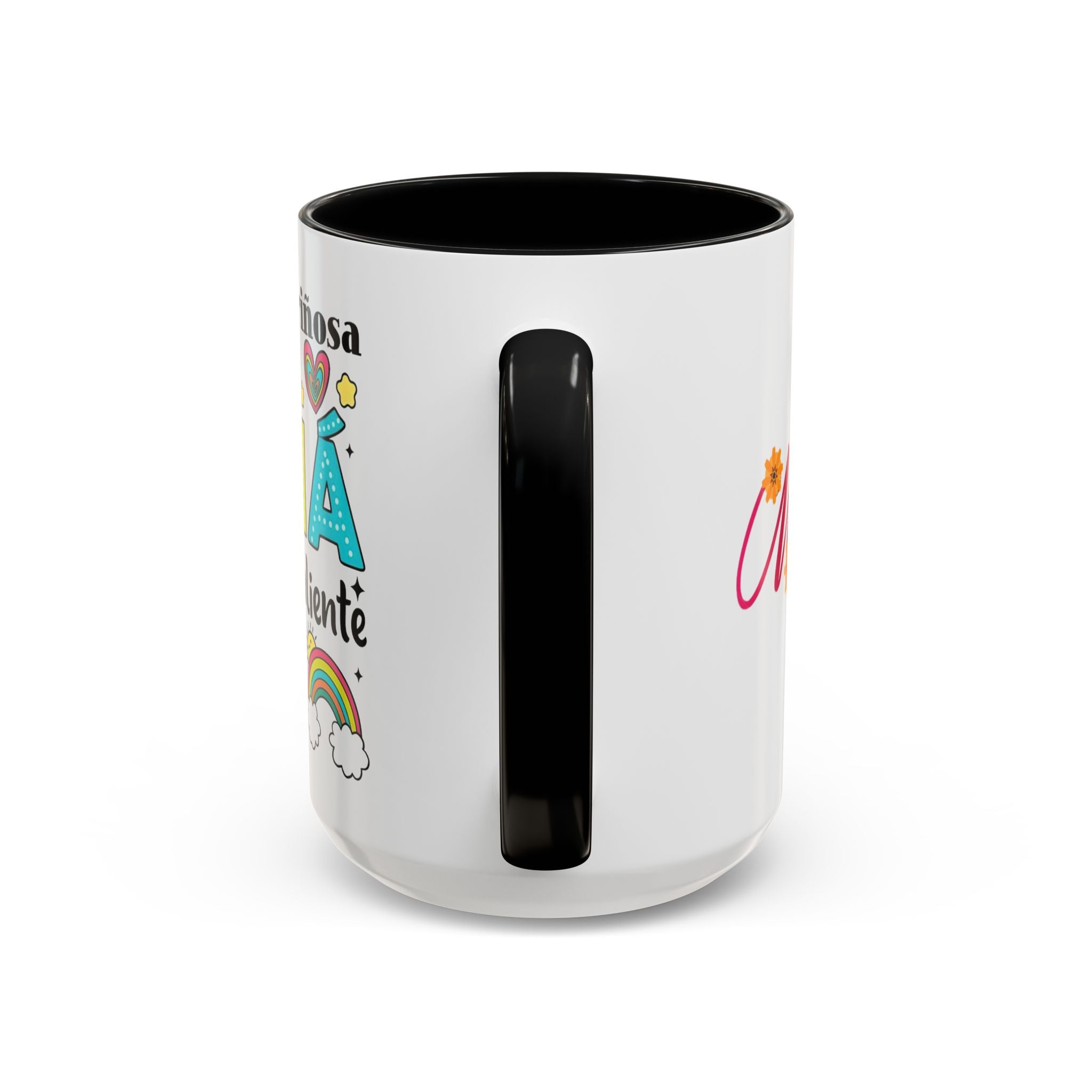 Colorful Mother's Day Coffee Mug, Perfect Gift for Moms, Energetic Vibes, Celebrate Mom, Unique Kitchen Décor