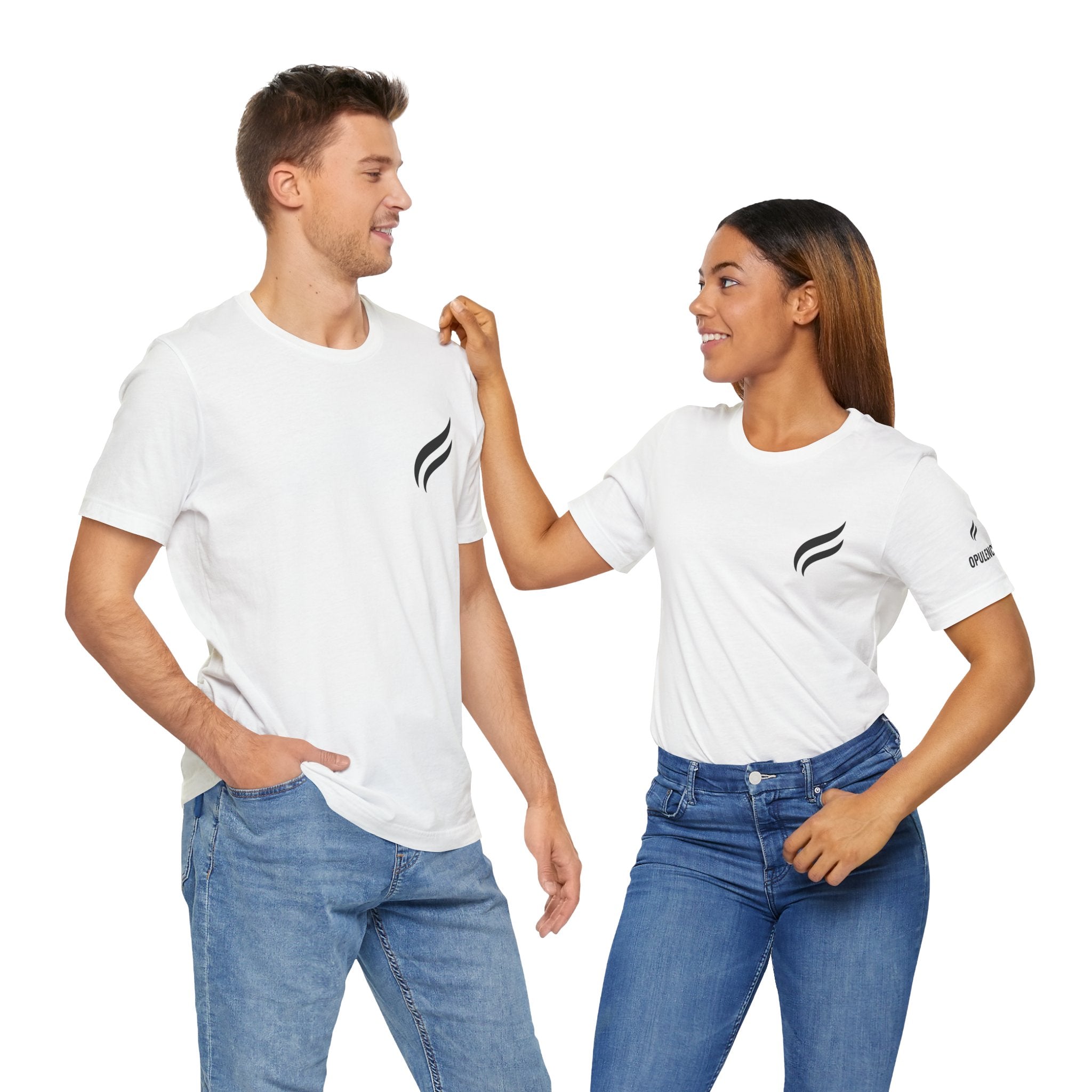 Minimalist Opulence Tee for Everyday Comfort, Unisex Jersey Shirt, Casual Wear, Gift for Friends, Stylish Graphic Tee