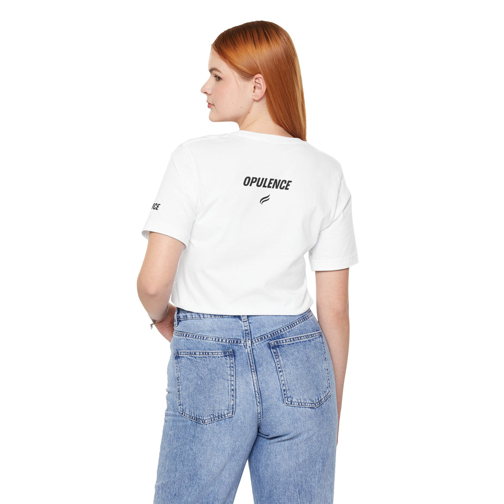 Minimalist Opulence Tee for Everyday Comfort, Unisex Jersey Shirt, Casual Wear, Gift for Friends, Stylish Graphic Tee