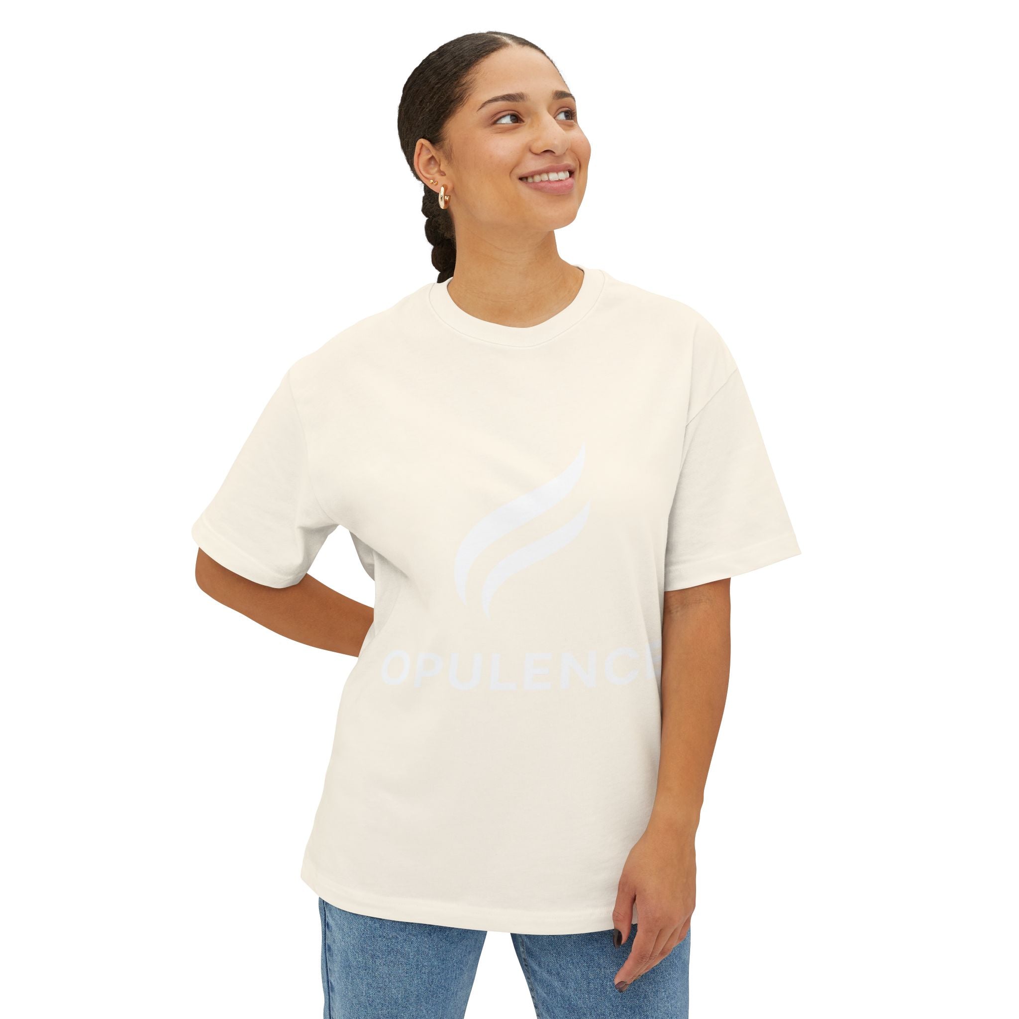 Opulence Unisex Oversized Boxy Tee - Chic Streetwear for Everyday Comfort, Casual Style, Gifts for Friends, Stylish Lounge Wear, [...]