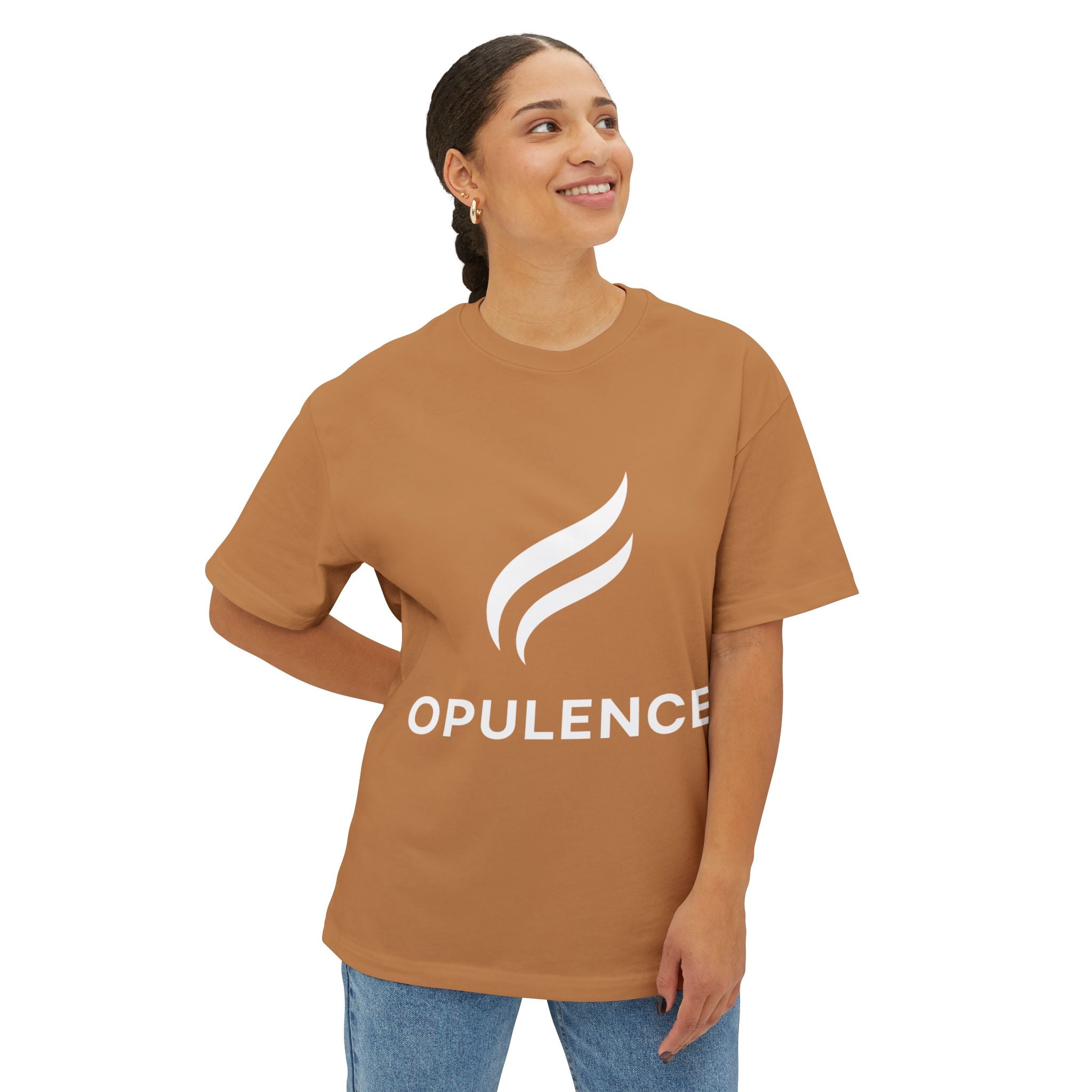 Opulence Unisex Oversized Boxy Tee - Chic Streetwear for Everyday Comfort, Casual Style, Gifts for Friends, Stylish Lounge Wear, [...]