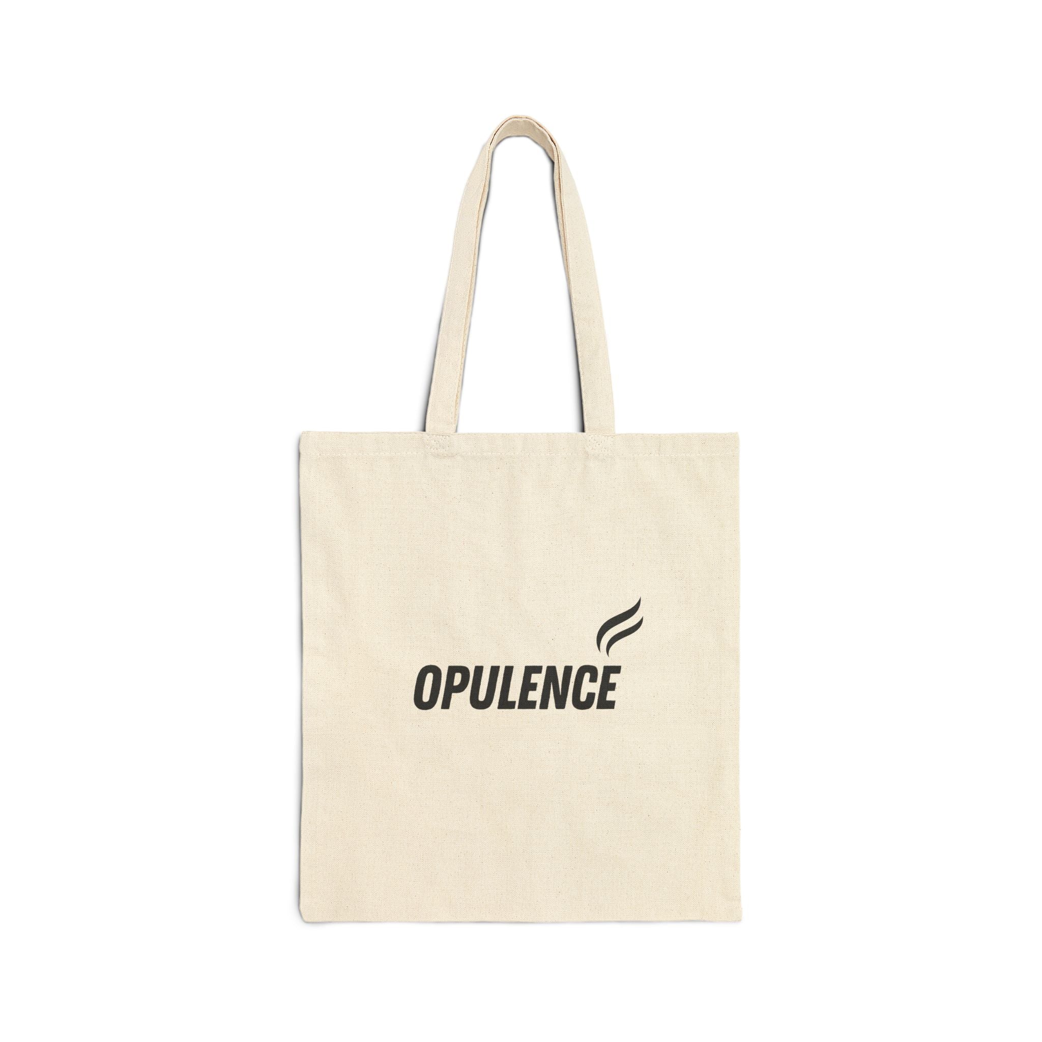 Chic Cotton Canvas Tote Bag for Everyday Use, Stylish Reusable Grocery Bag, Travel Tote, Eco-Friendly Gift, Opulence Design