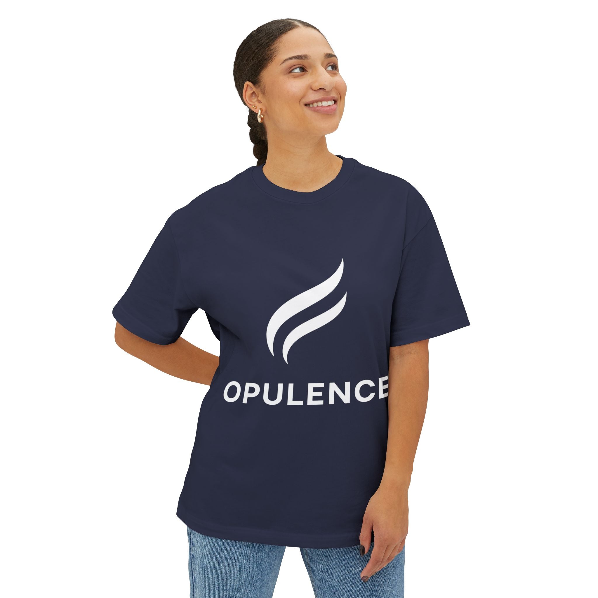 Opulence Unisex Oversized Boxy Tee - Chic Streetwear for Everyday Comfort, Casual Style, Gifts for Friends, Stylish Lounge Wear, [...]